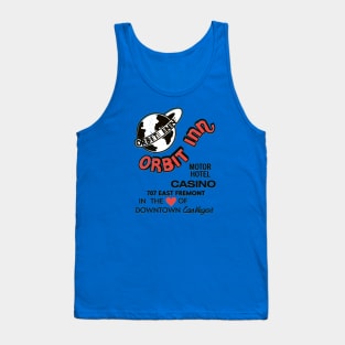 Retro Vintage Orbit Inn Hotel and Casino Las Vegas Tank Top